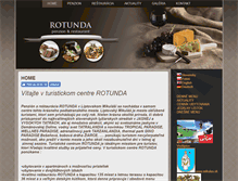 Tablet Screenshot of penzionrotunda.sk